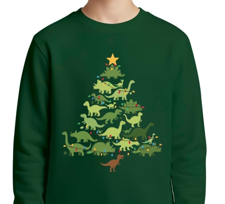 Youth Dino Tree T-shirt or Sweatshirt