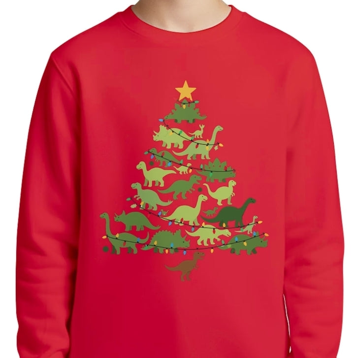 Youth Dino Tree T-shirt or Sweatshirt