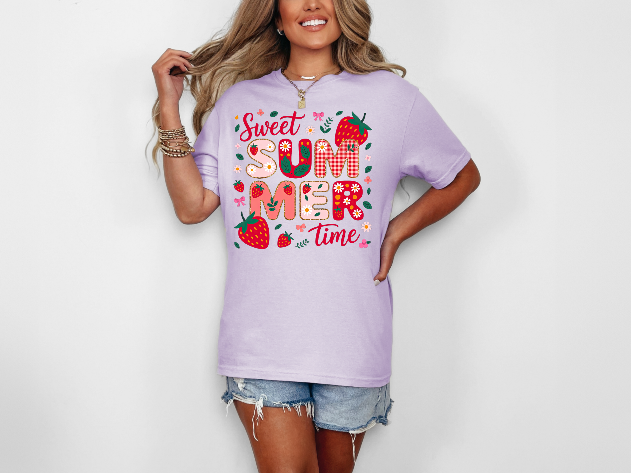 Strawberry Summer Comfort Colors T-Shirt
