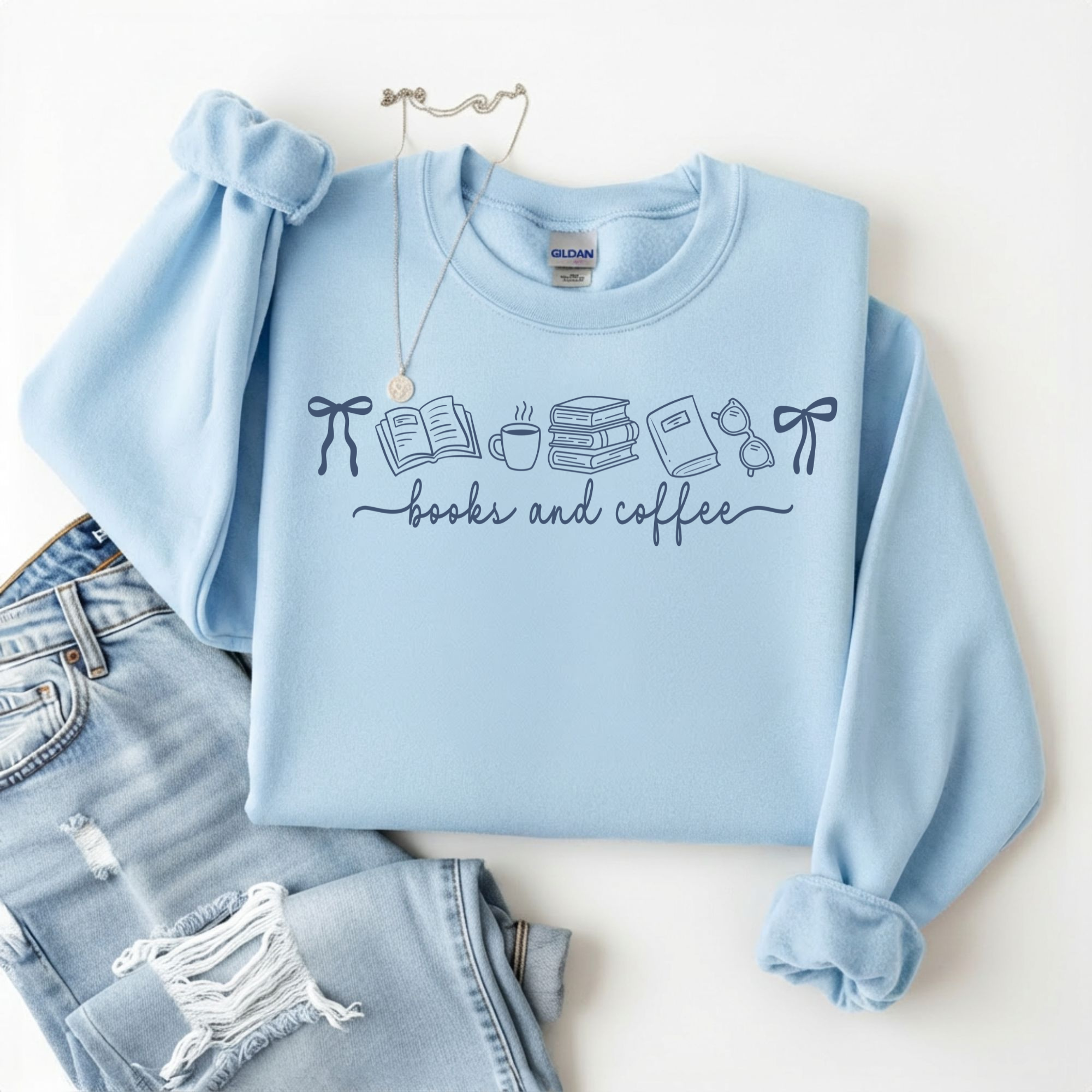 Books & Coffee Sweatshirt