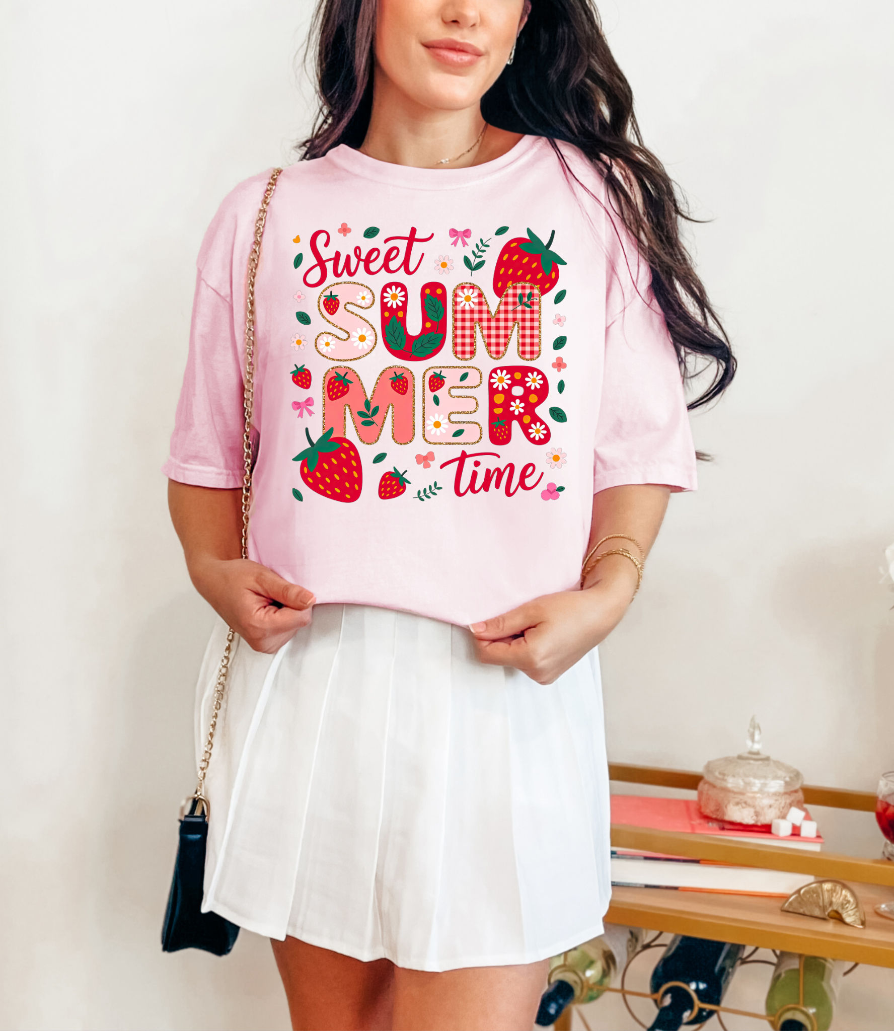 Strawberry Summer Comfort Colors T-Shirt