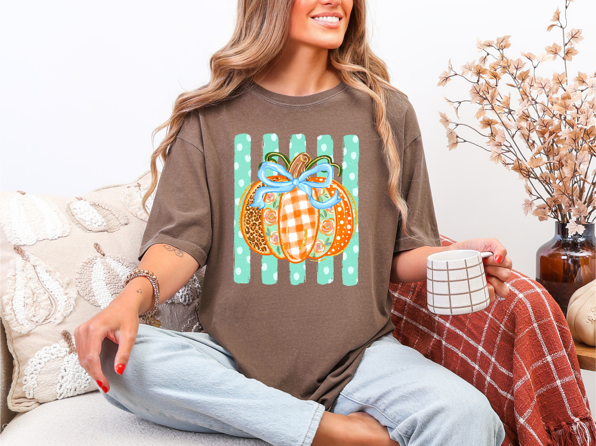 Colorful Pumpkin Comfort Colors T-Shirt