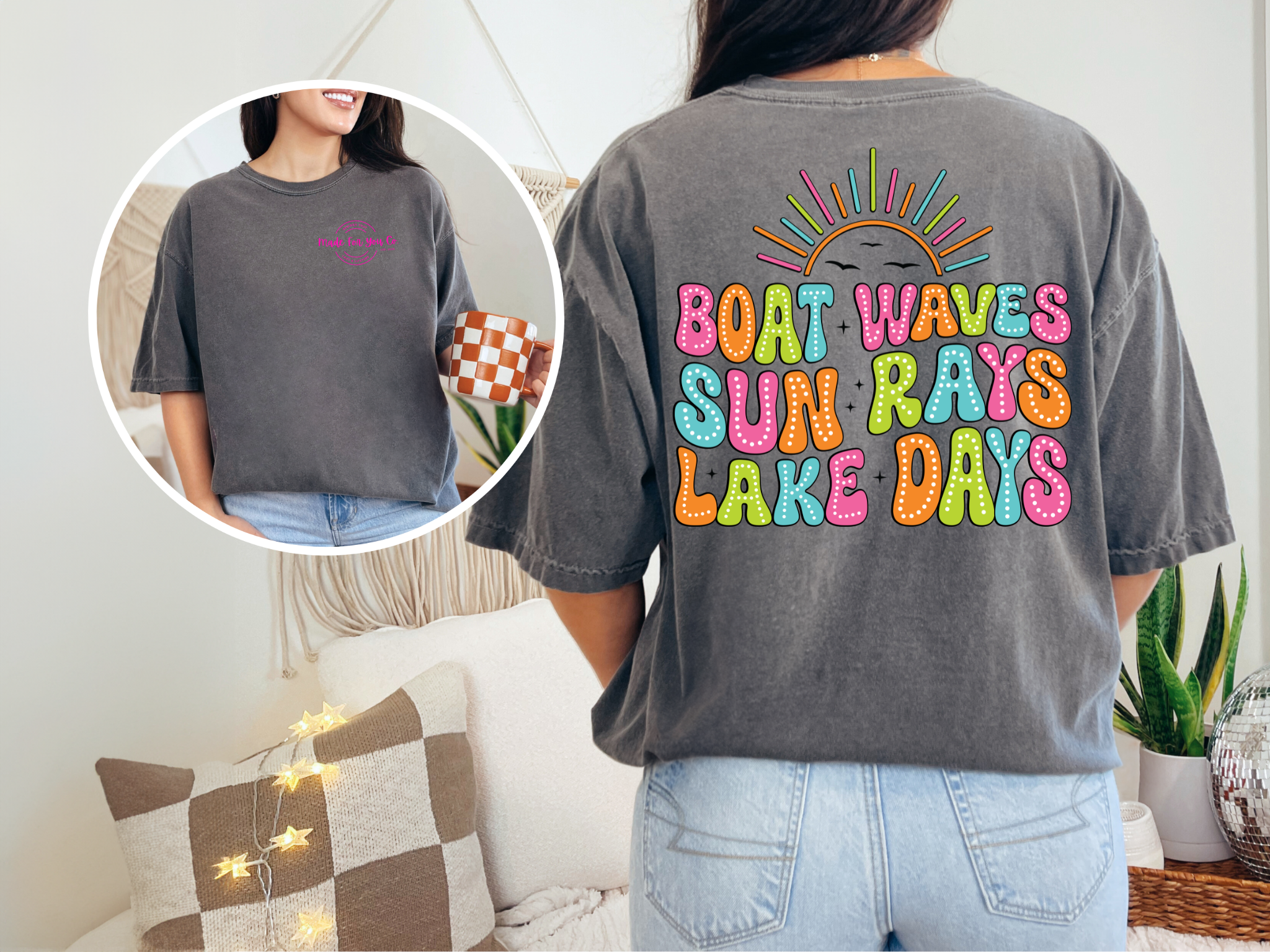 Lake Days Comfort Colors T-Shirt