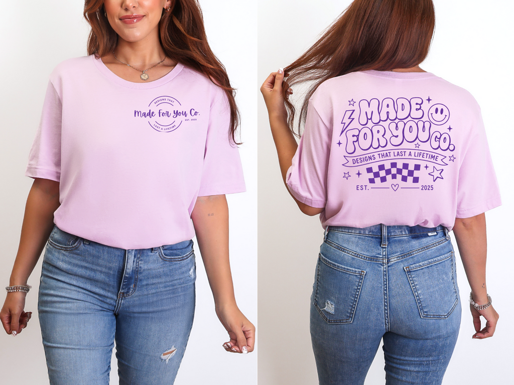 Bella Canvas Lilac MERCH TEE