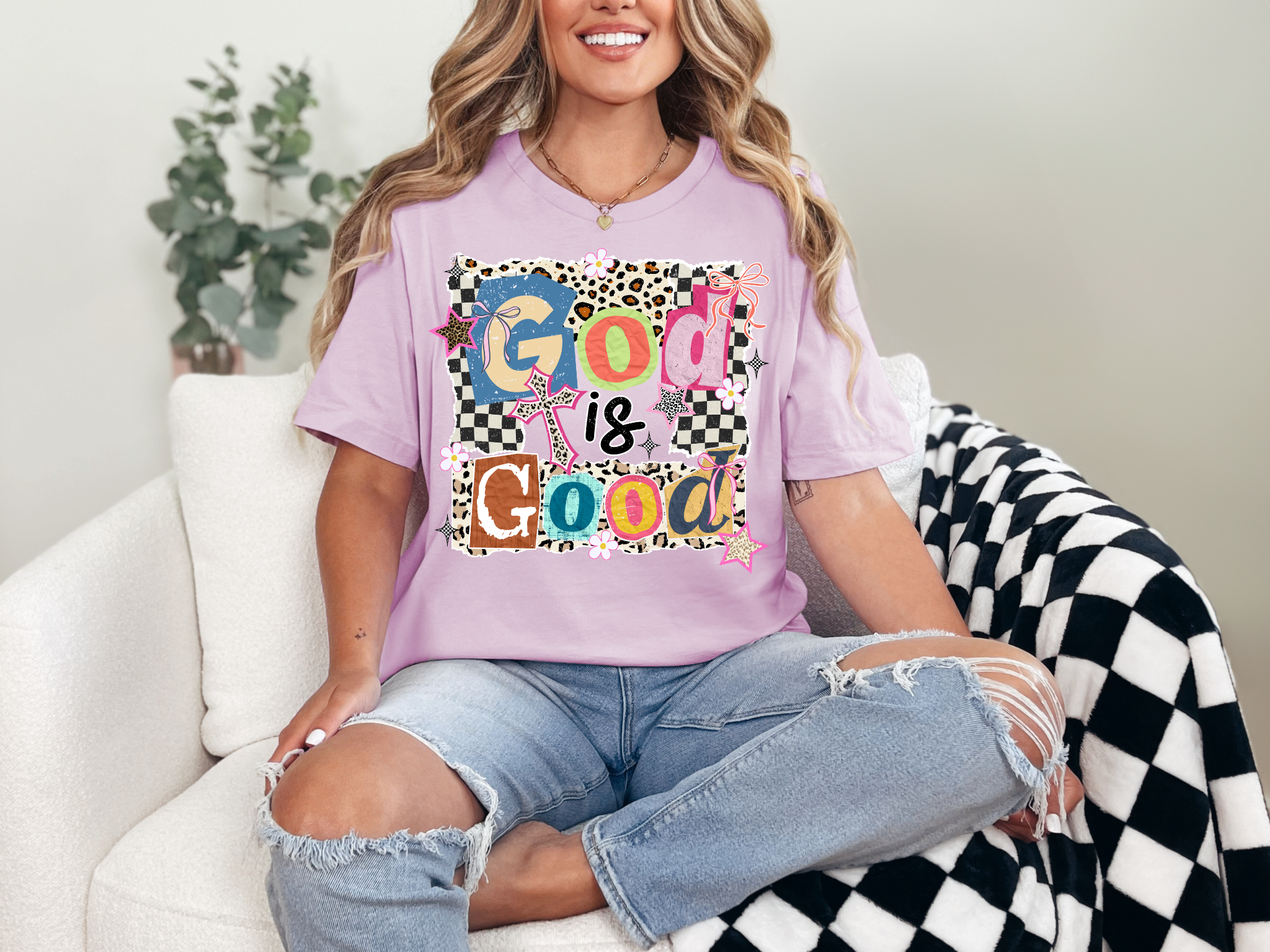 Retro God is Good T-Shirt