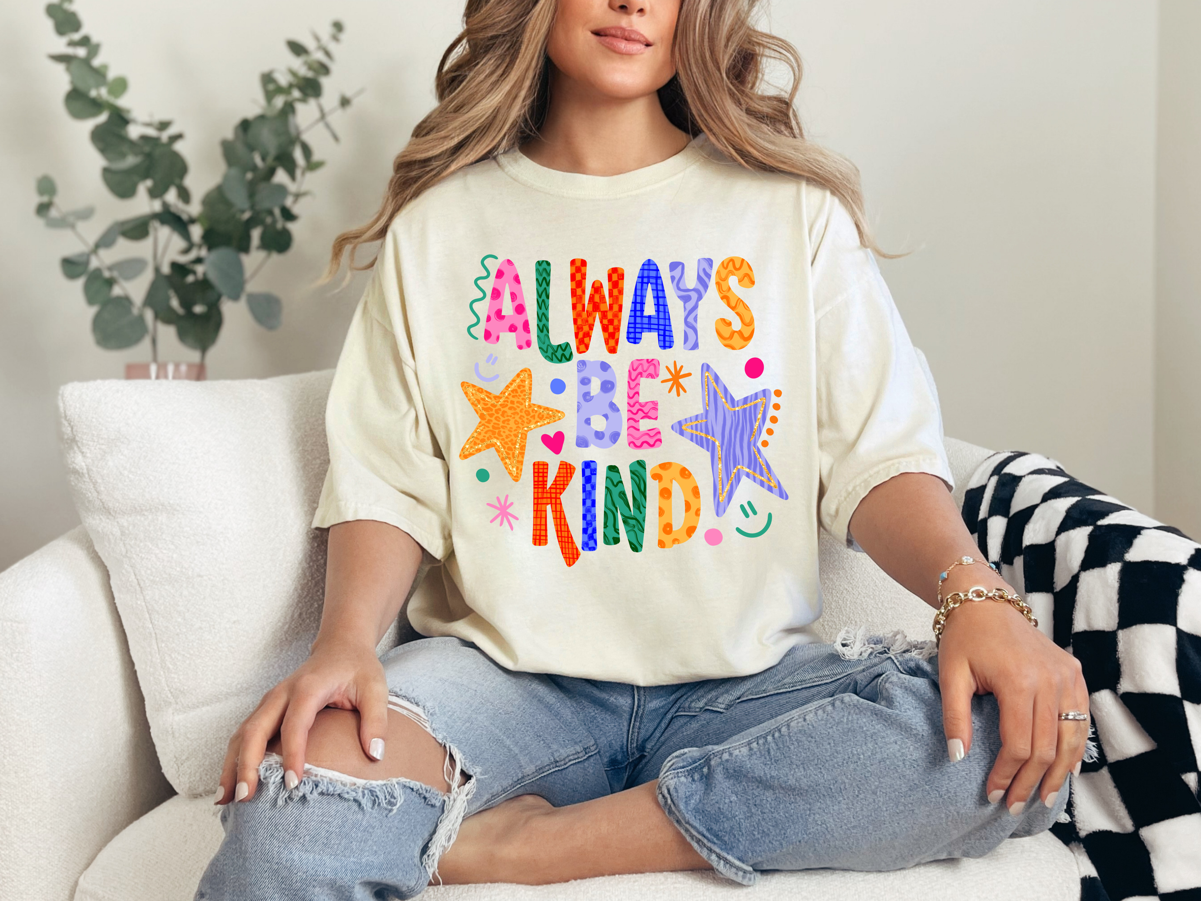 Always Be Kind Comfort Colors T-Shirt