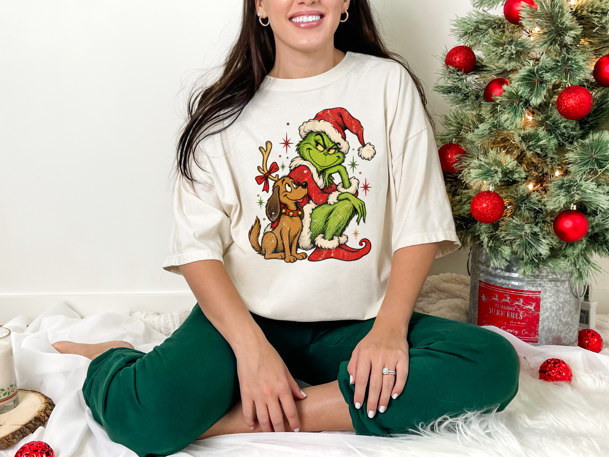 The Grinch and Max Comfort Colors T-Shirt
