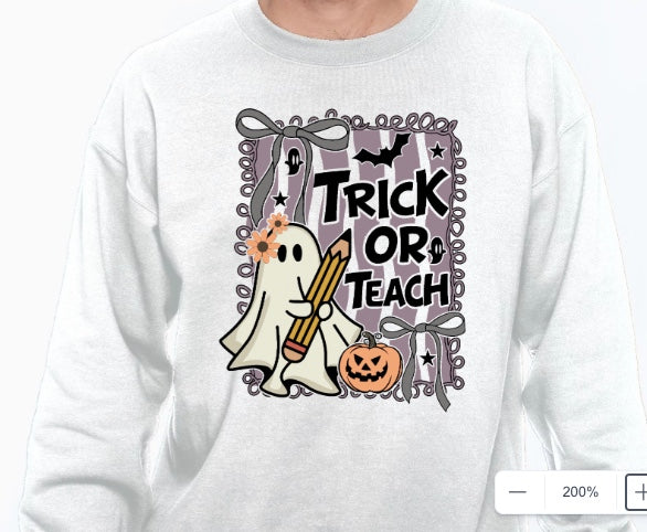 Trick or Teach T-Shirt or Sweatshirt