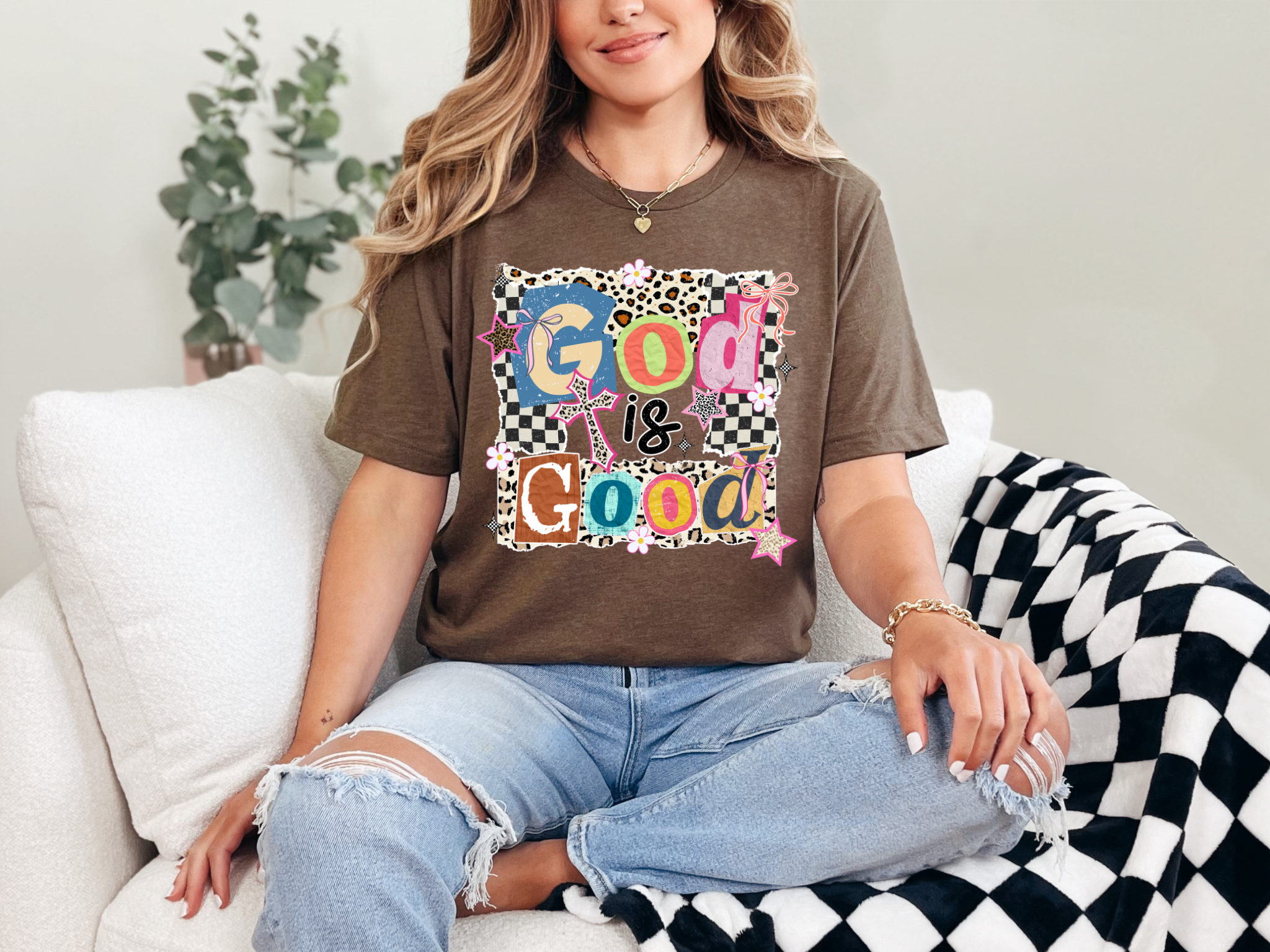 Retro God is Good T-Shirt