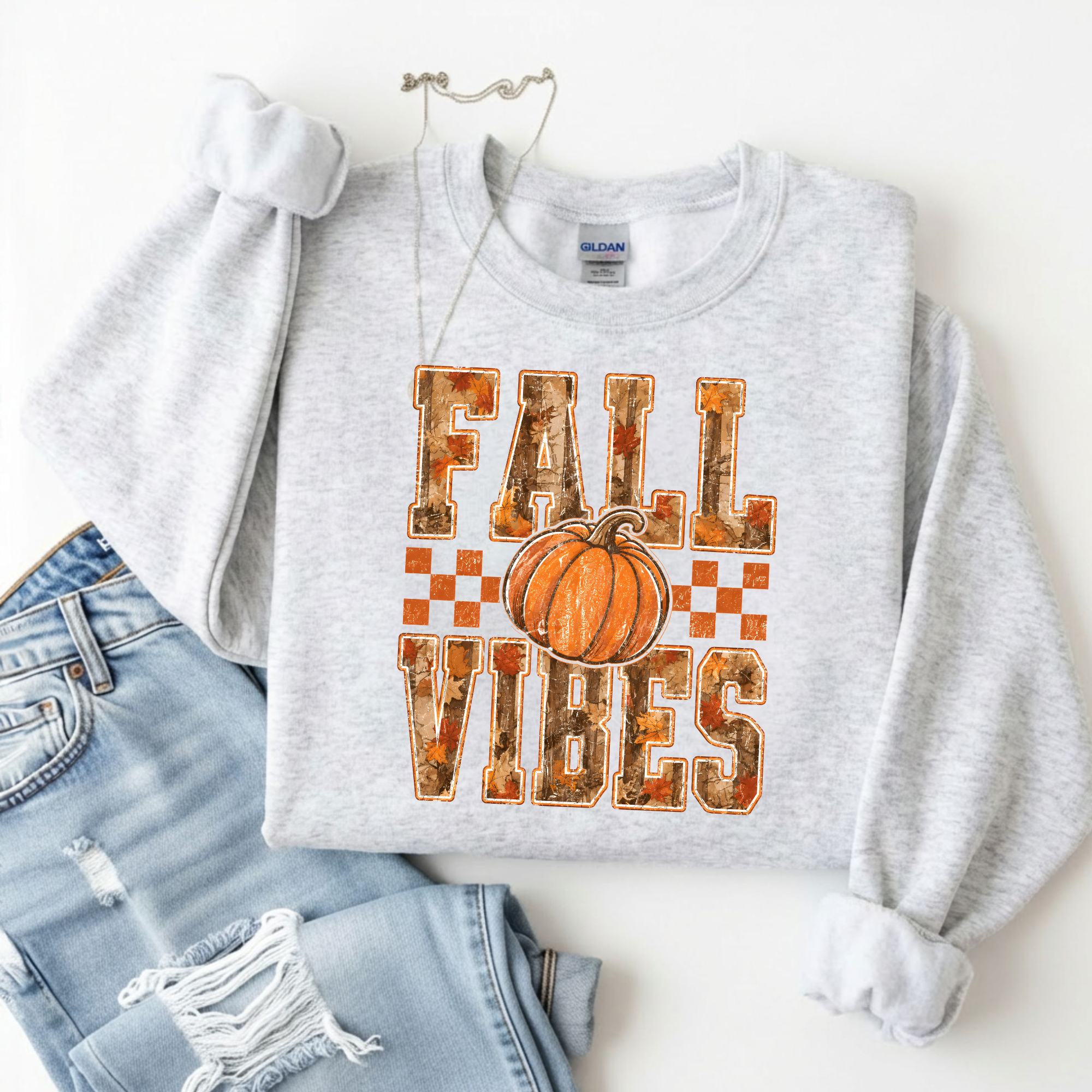 Fall Vibes Crewneck Sweatshirt