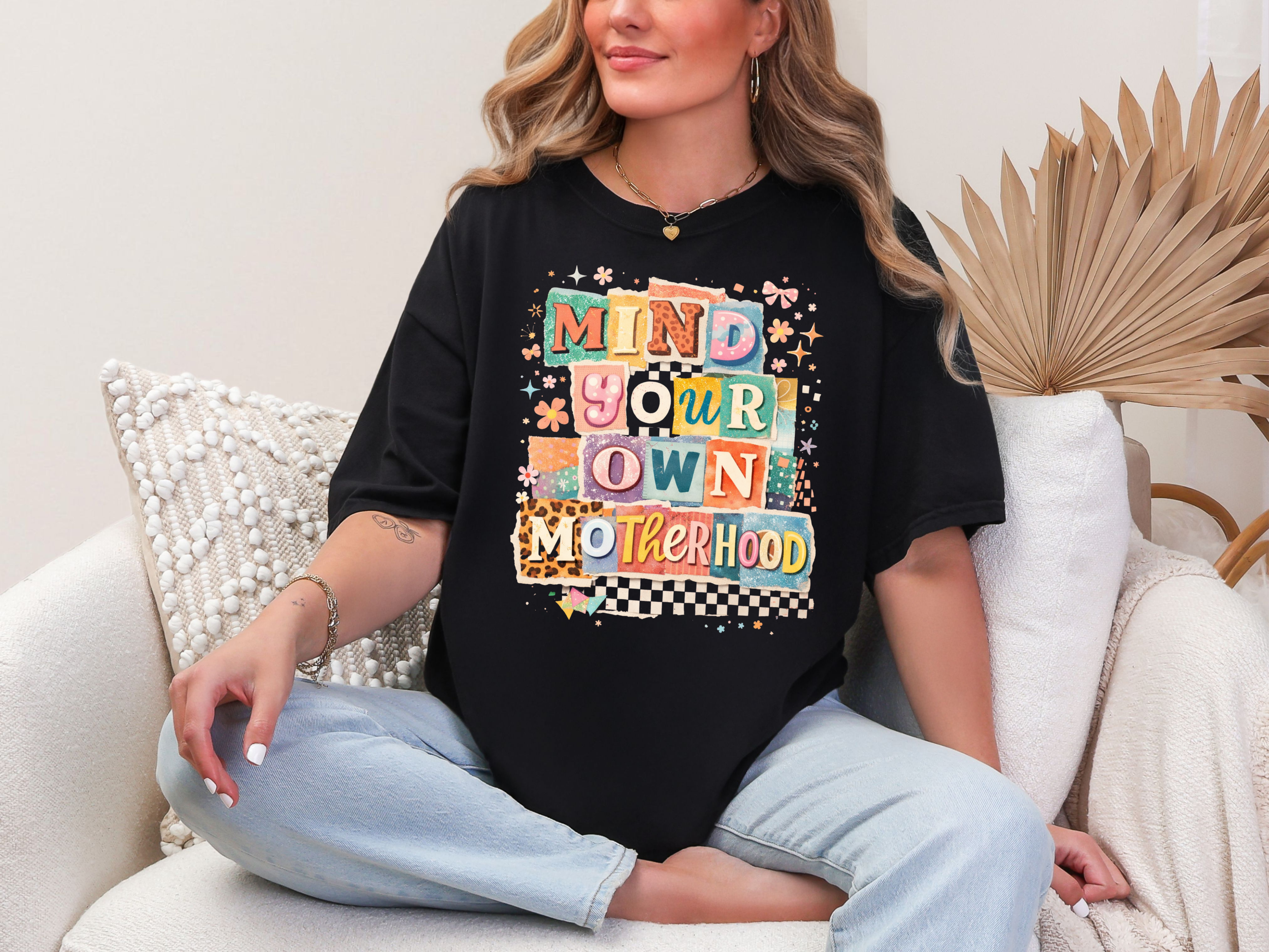 Retro Mind Your Own Motherhood T-Shirt