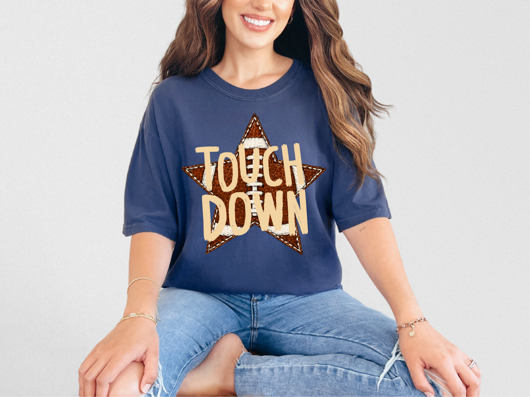 Football Season Comfort Colors T-Shirt