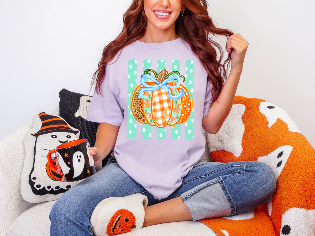 Colorful Pumpkin Comfort Colors T-Shirt