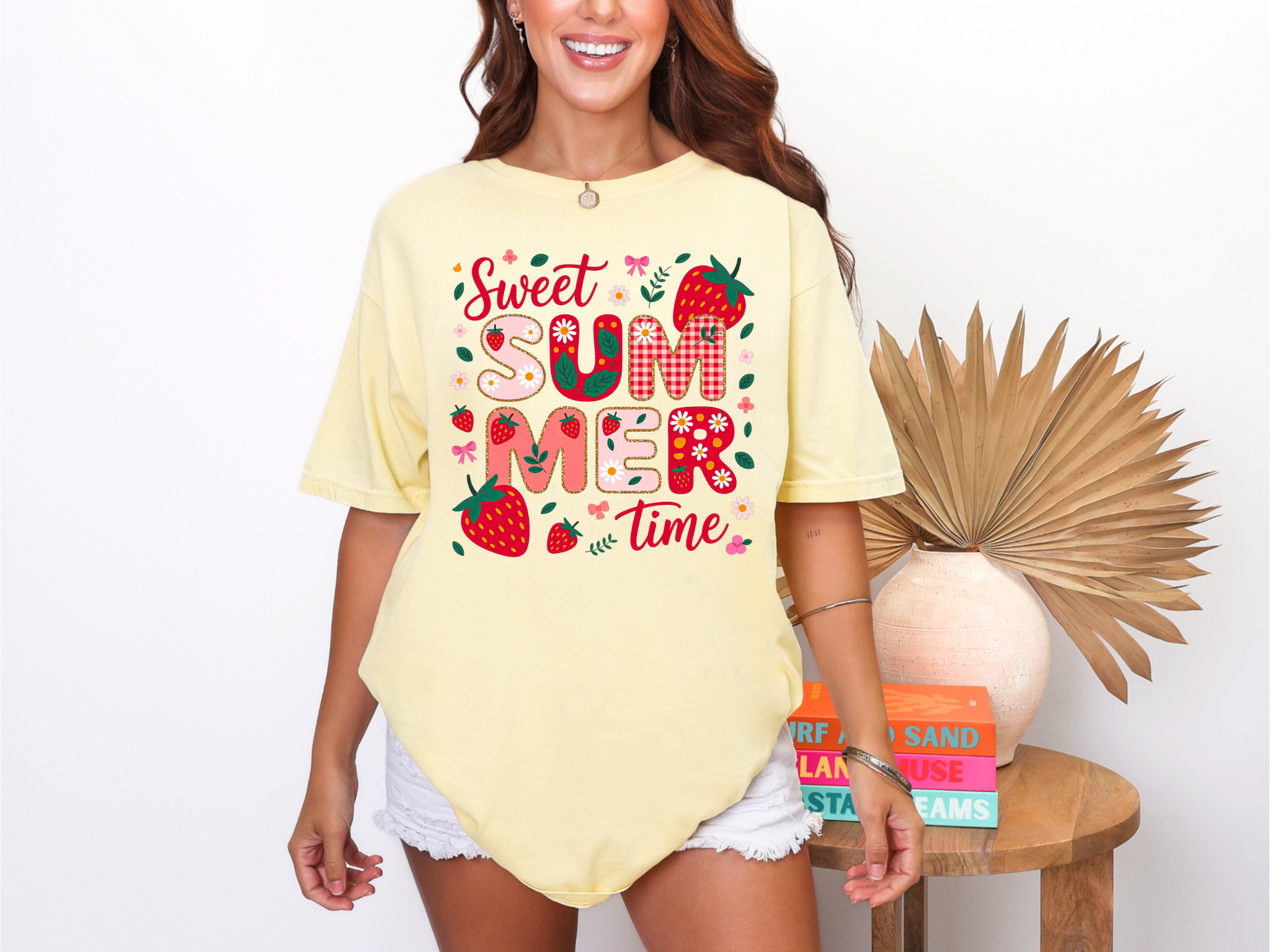 Strawberry Summer Comfort Colors T-Shirt