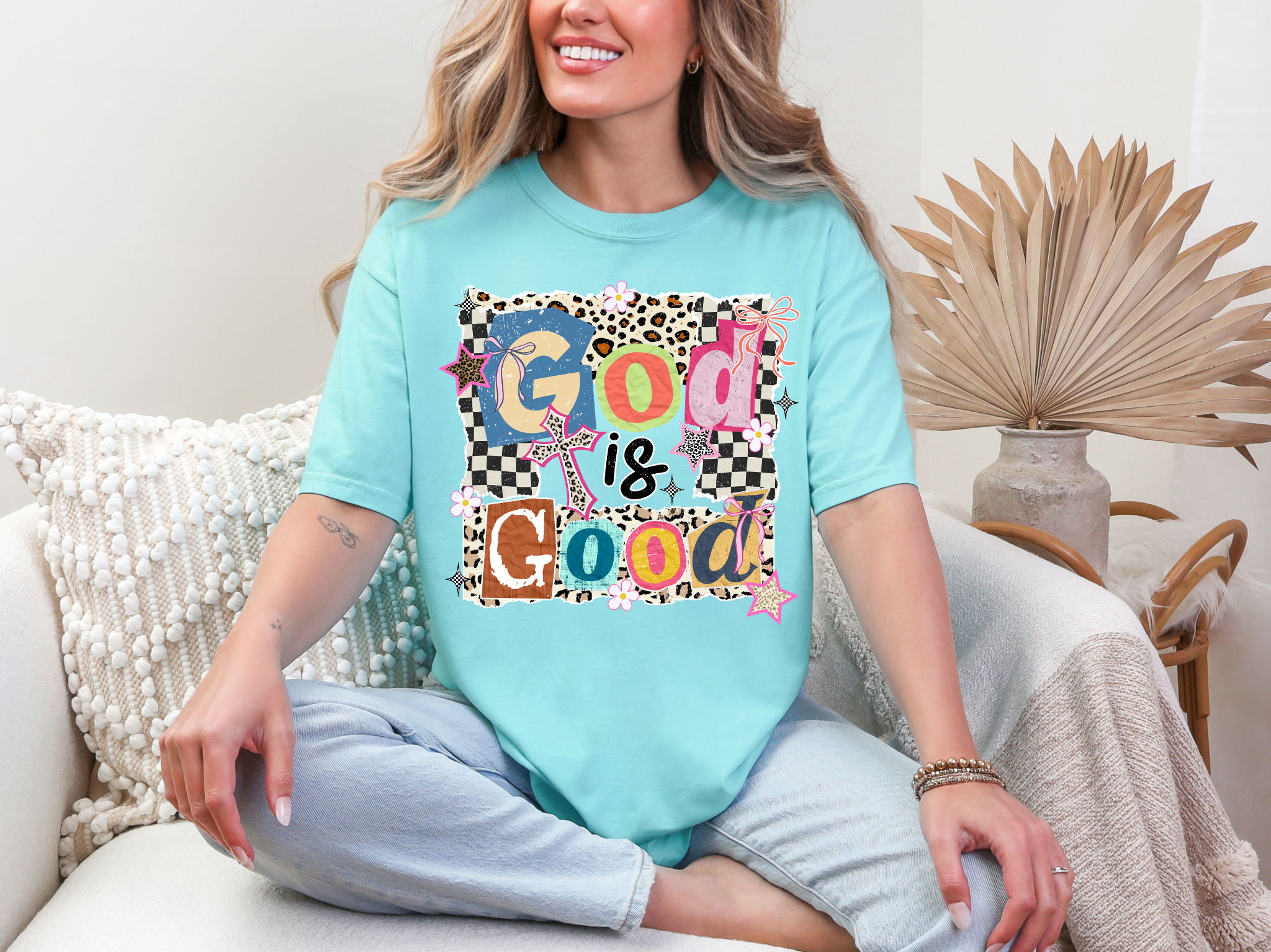 Retro God is Good Comfort Colors T-Shirt