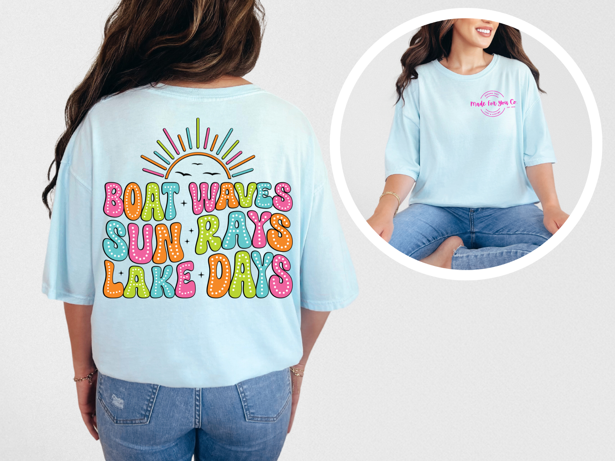 Lake Days Comfort Colors T-Shirt