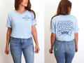 Bella Canvas Baby Blue MERCH TEE