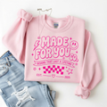 Gildan Light Pink Crewneck MERCH SWEATSHIRT