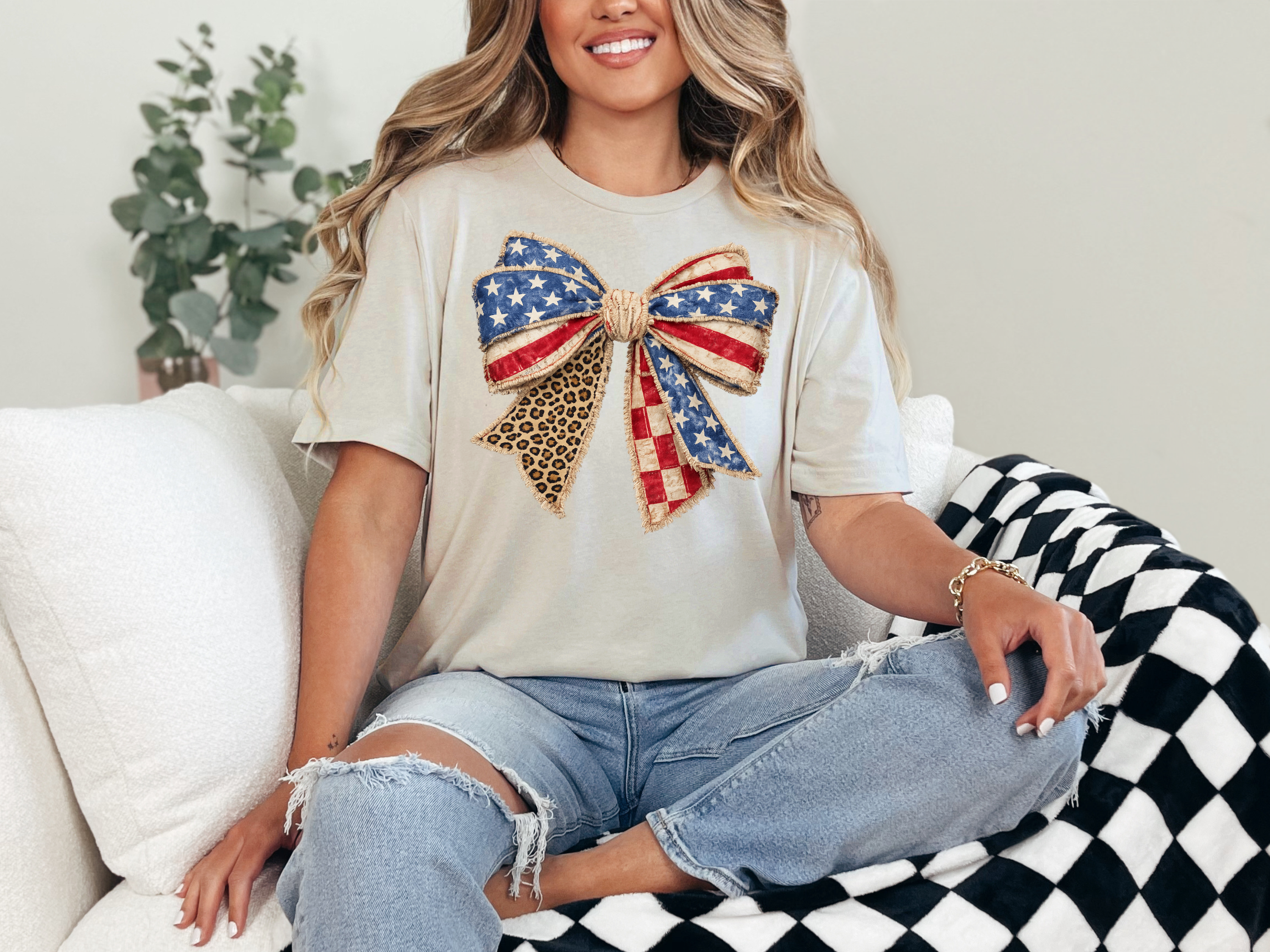 Flag Bow T-Shirt