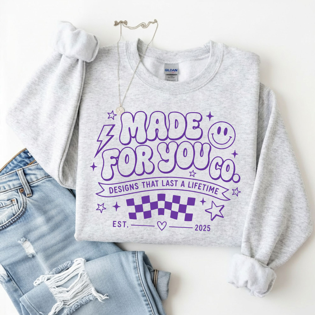 Gildan Ash Crewneck MERCH SWEATSHIRT