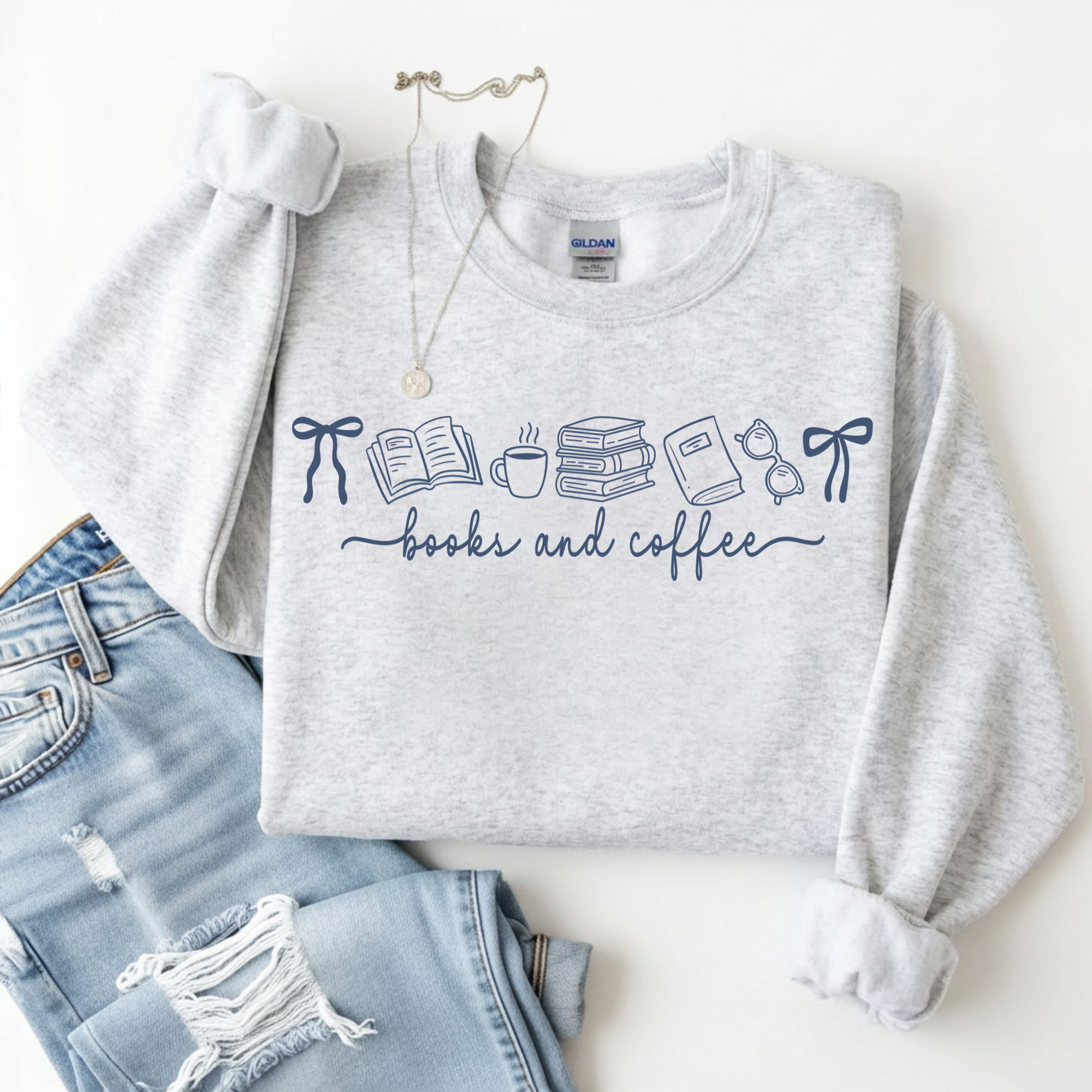 Books & Coffee Sweatshirt