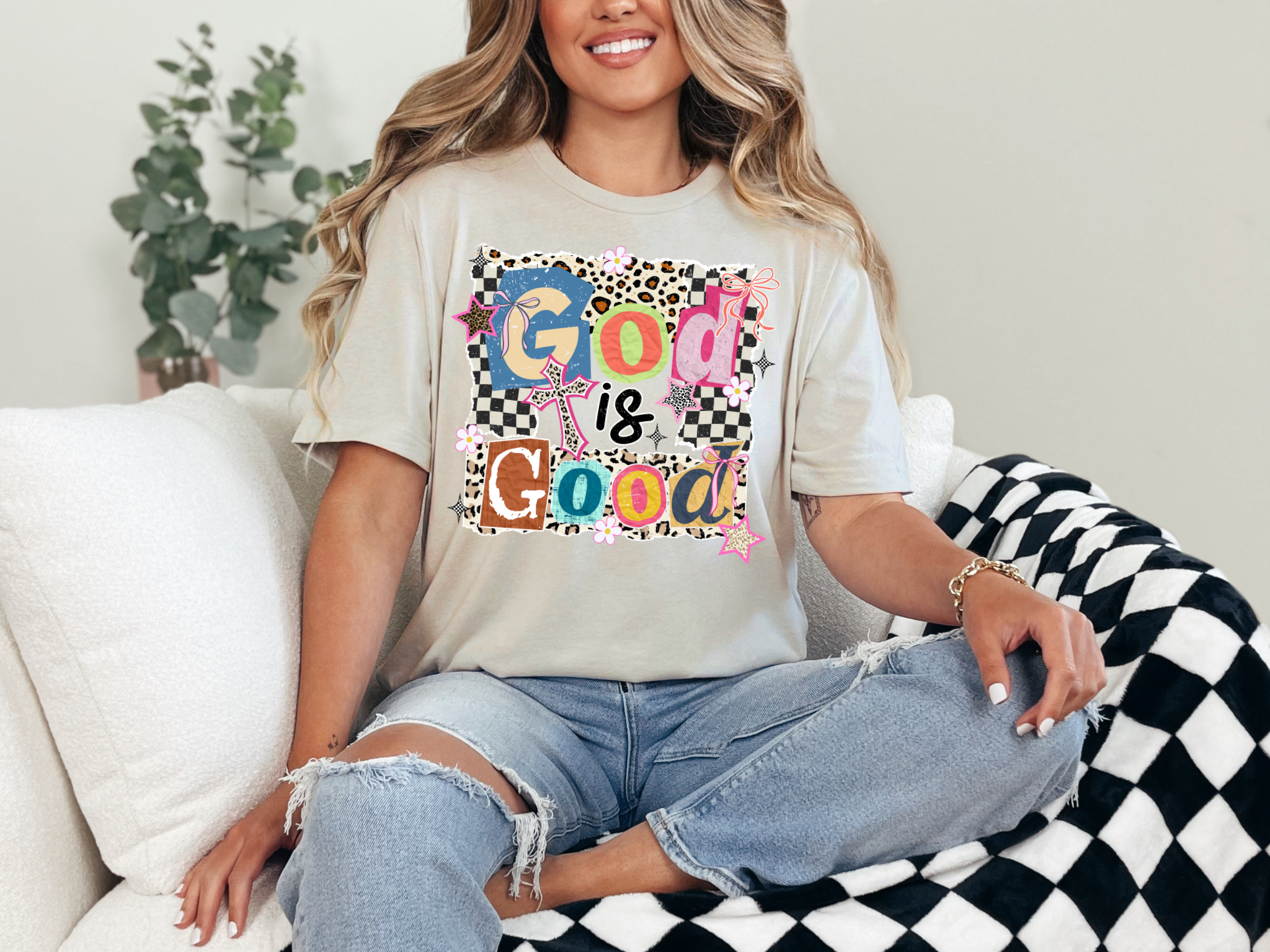 Retro God is Good T-Shirt