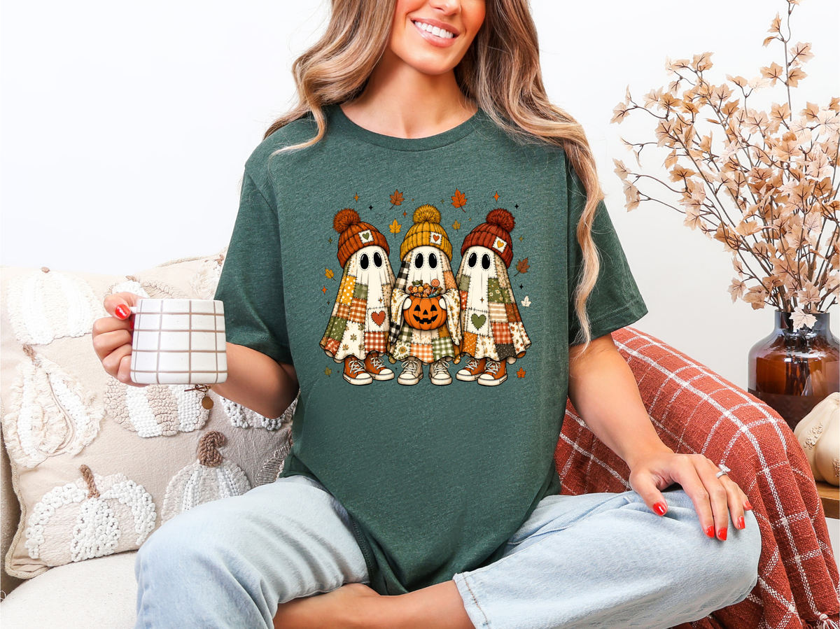 Patchwork Ghost T-Shirt