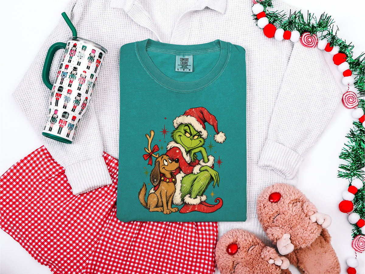 The Grinch and Max Comfort Colors T-Shirt