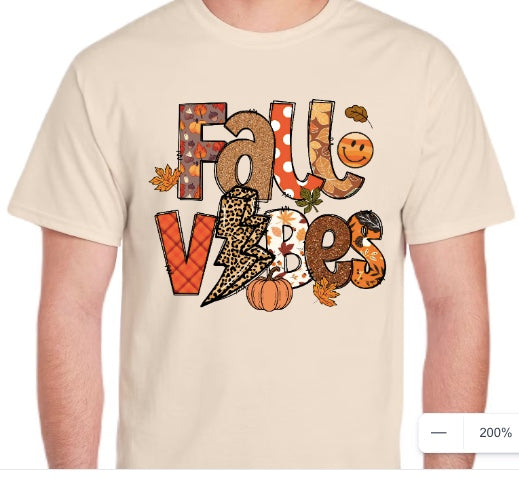 Fall Vibes T-Shirt and Sweatshirt