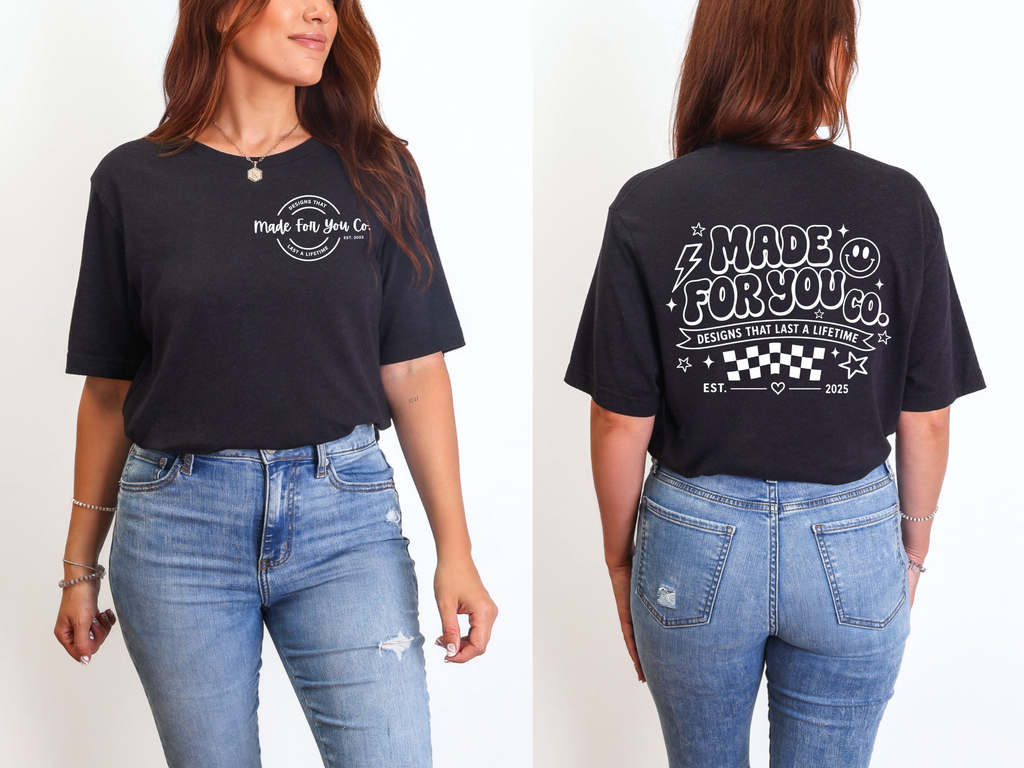 Bella Canvas Heather Black MERCH TEE