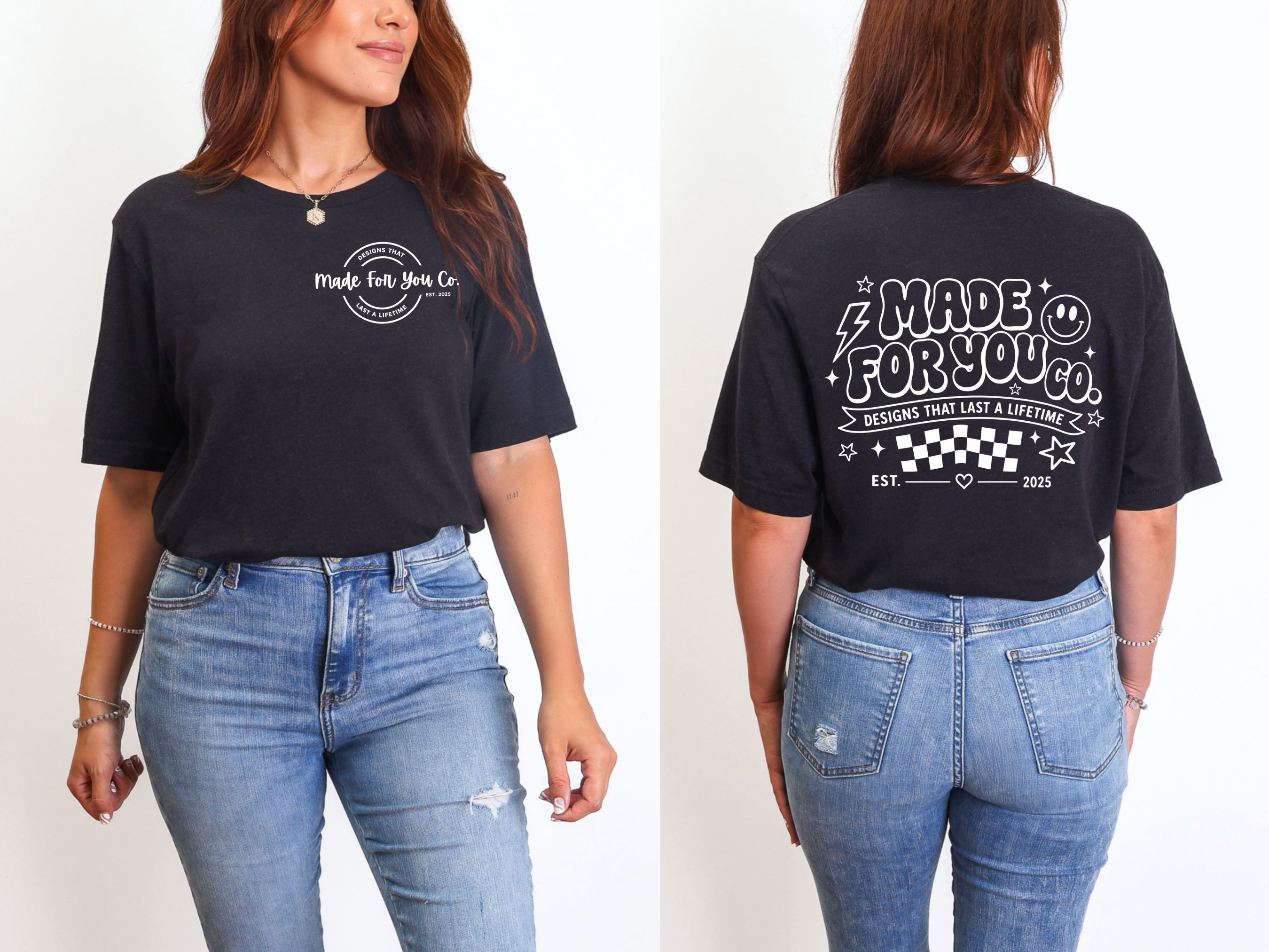 Bella Canvas Heather Black MERCH TEE