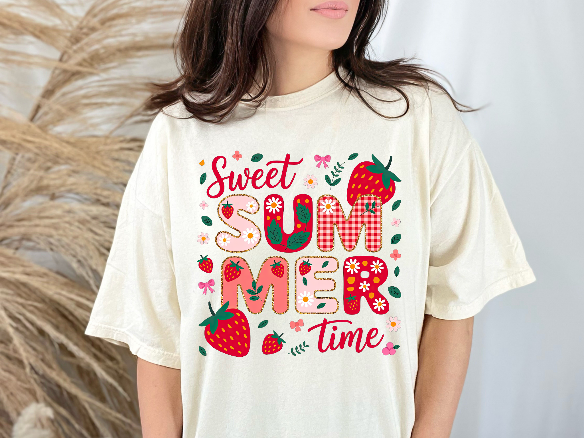 Strawberry Summer Comfort Colors T-Shirt