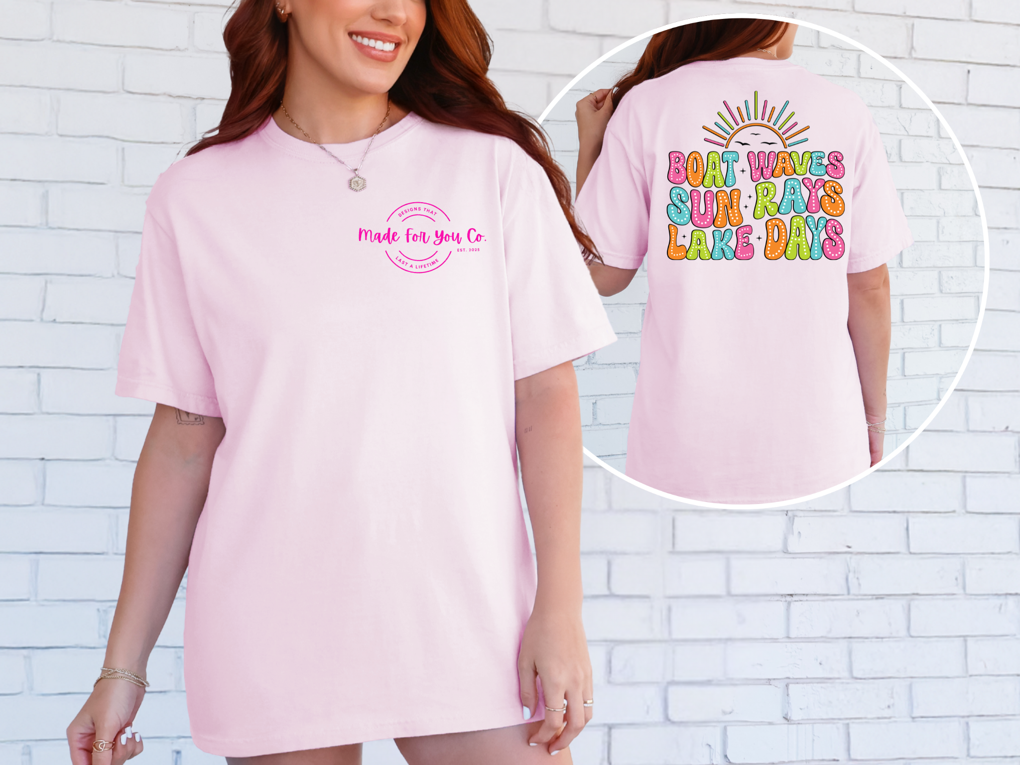 Lake Days Comfort Colors T-Shirt