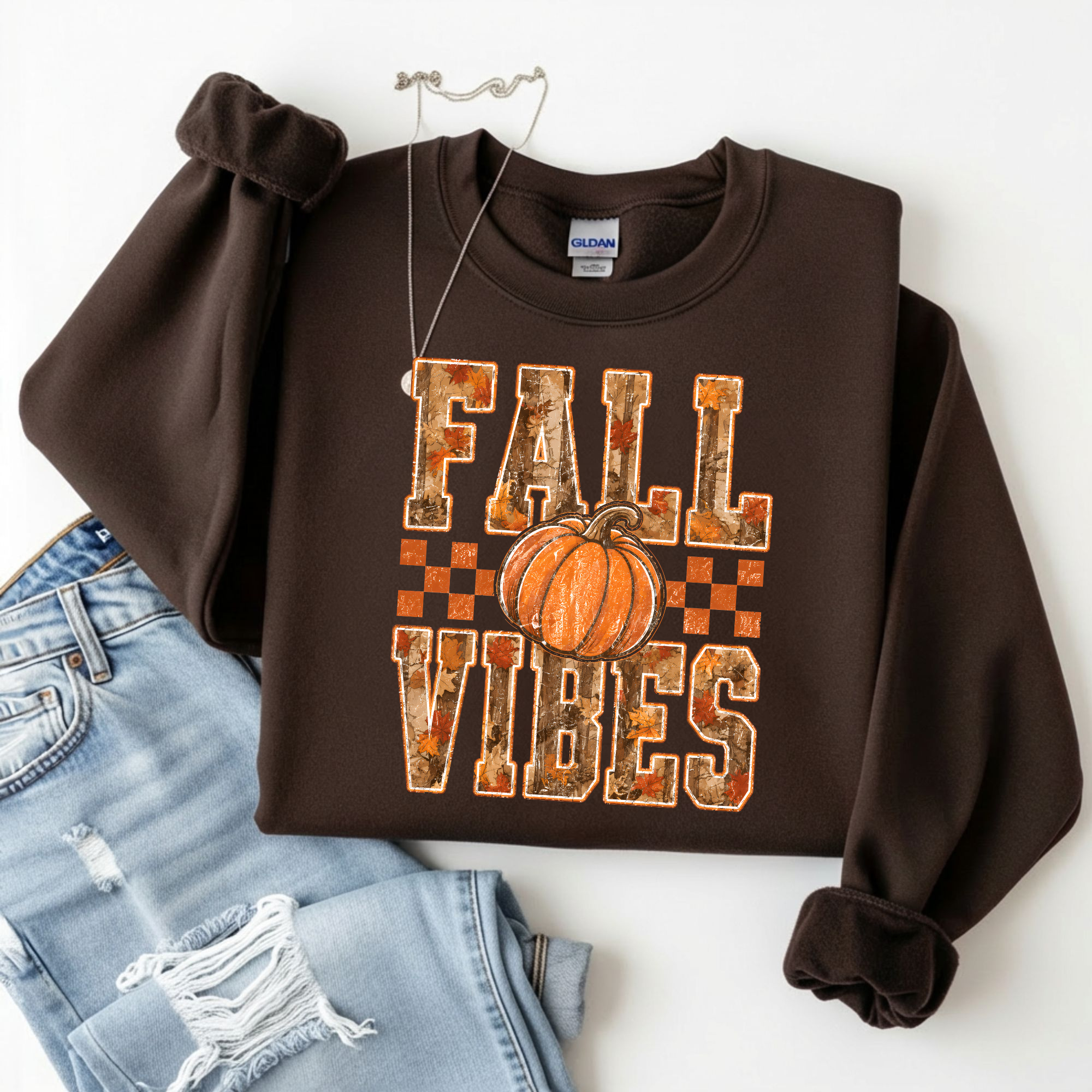 Fall Vibes Crewneck Sweatshirt