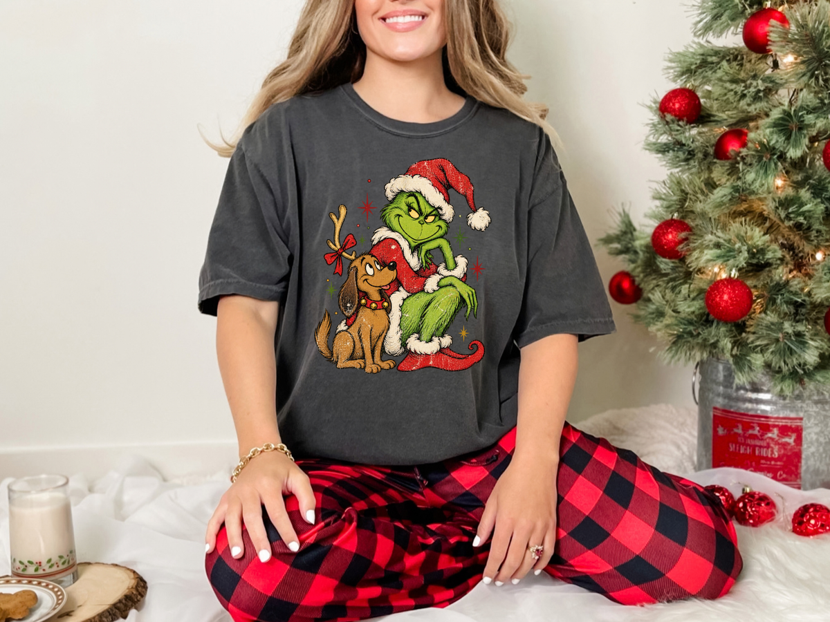 The Grinch and Max Comfort Colors T-Shirt