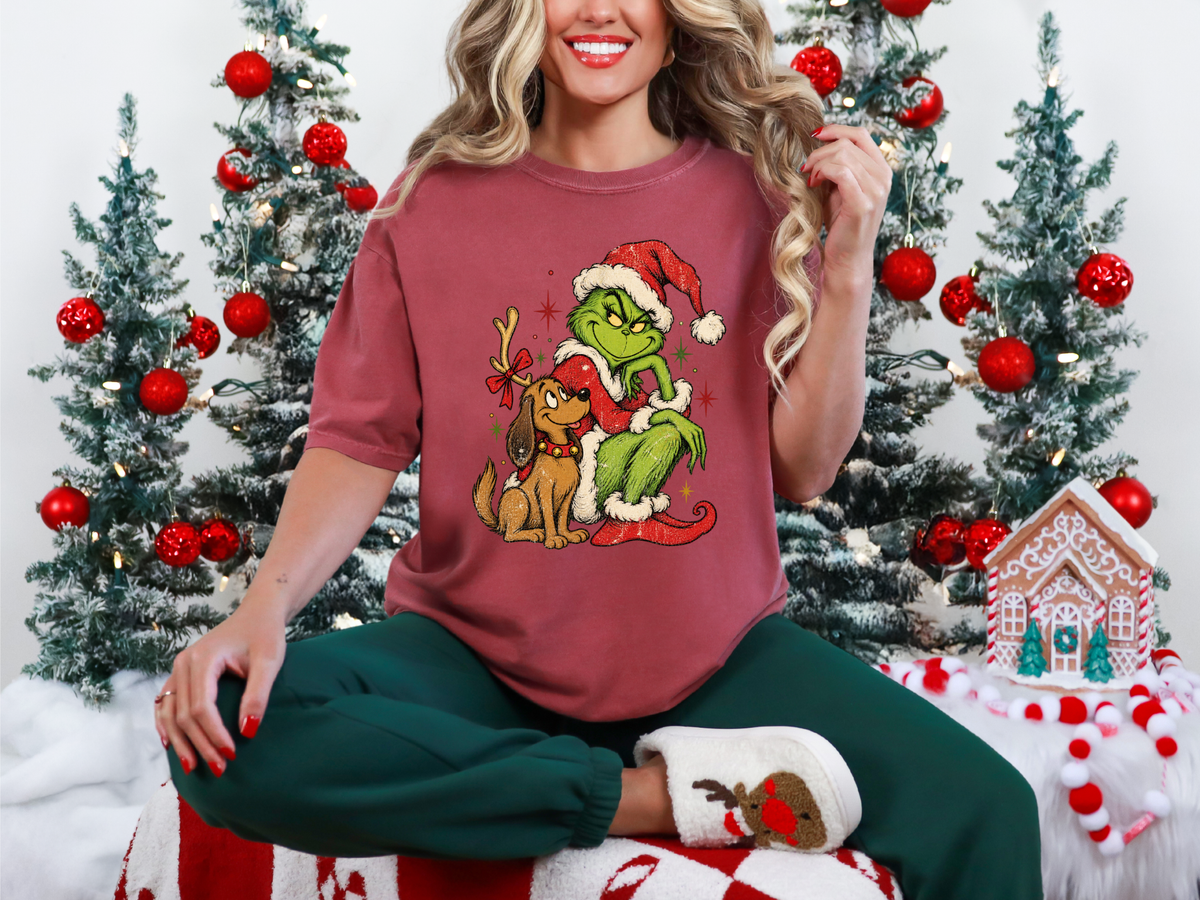 The Grinch and Max Comfort Colors T-Shirt