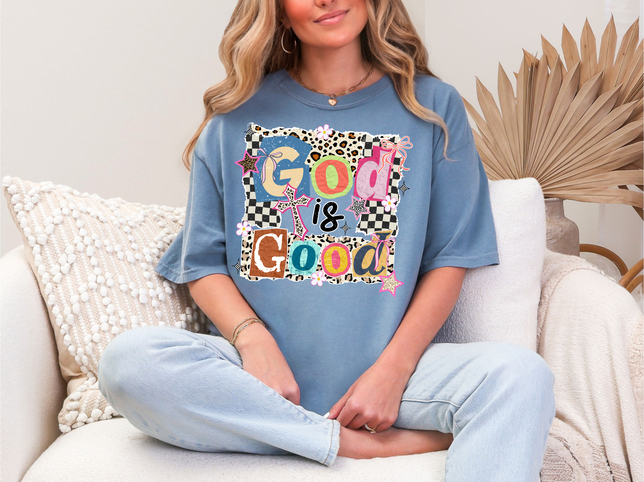 Retro God is Good Comfort Colors T-Shirt