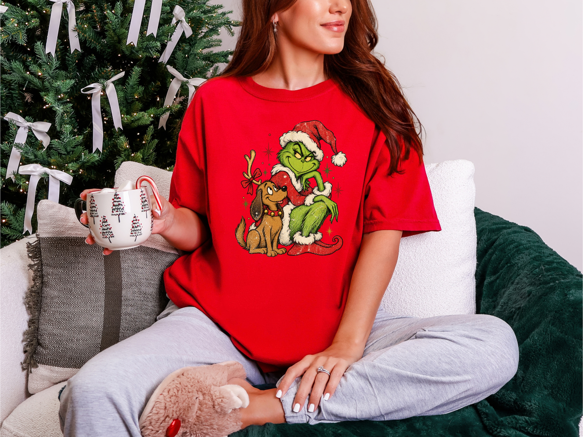 The Grinch and Max Comfort Colors T-Shirt