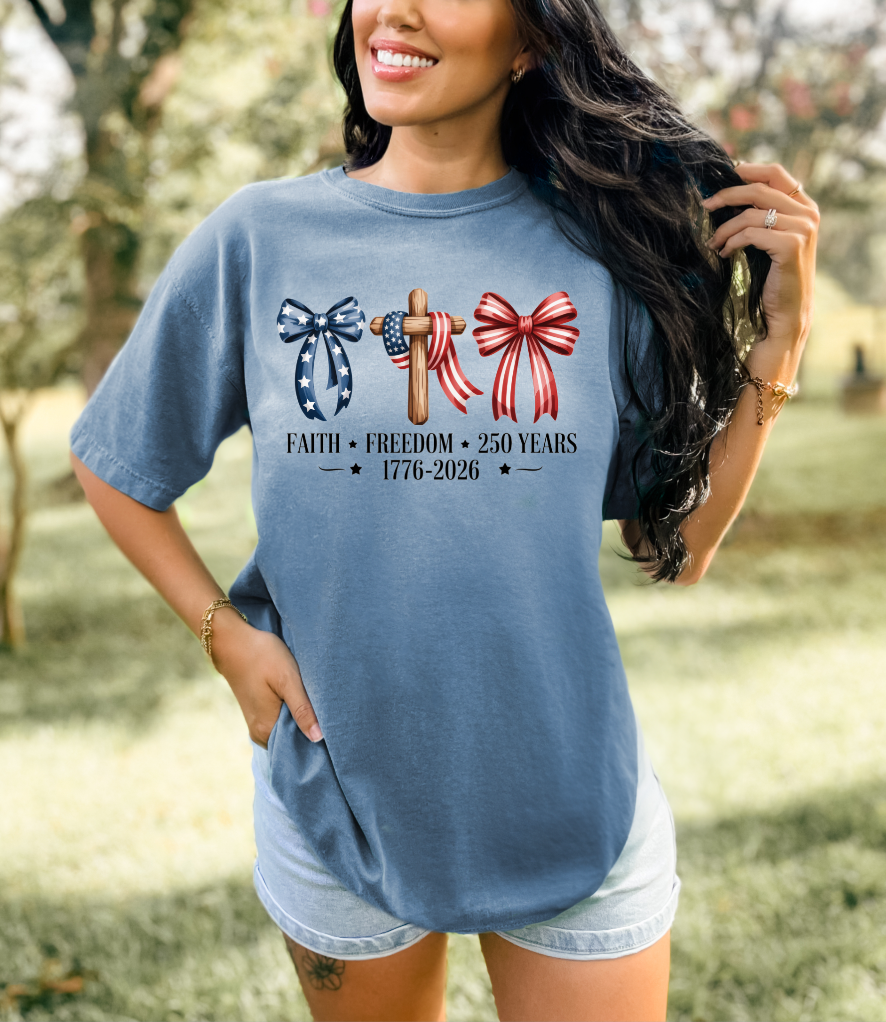 Faith & Freedom Comfort Colors T-Shirt