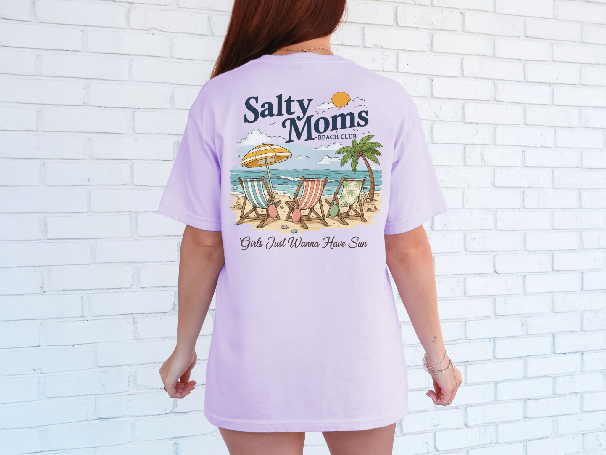 Salty Mom's Club Comfort Colors T-Shirt