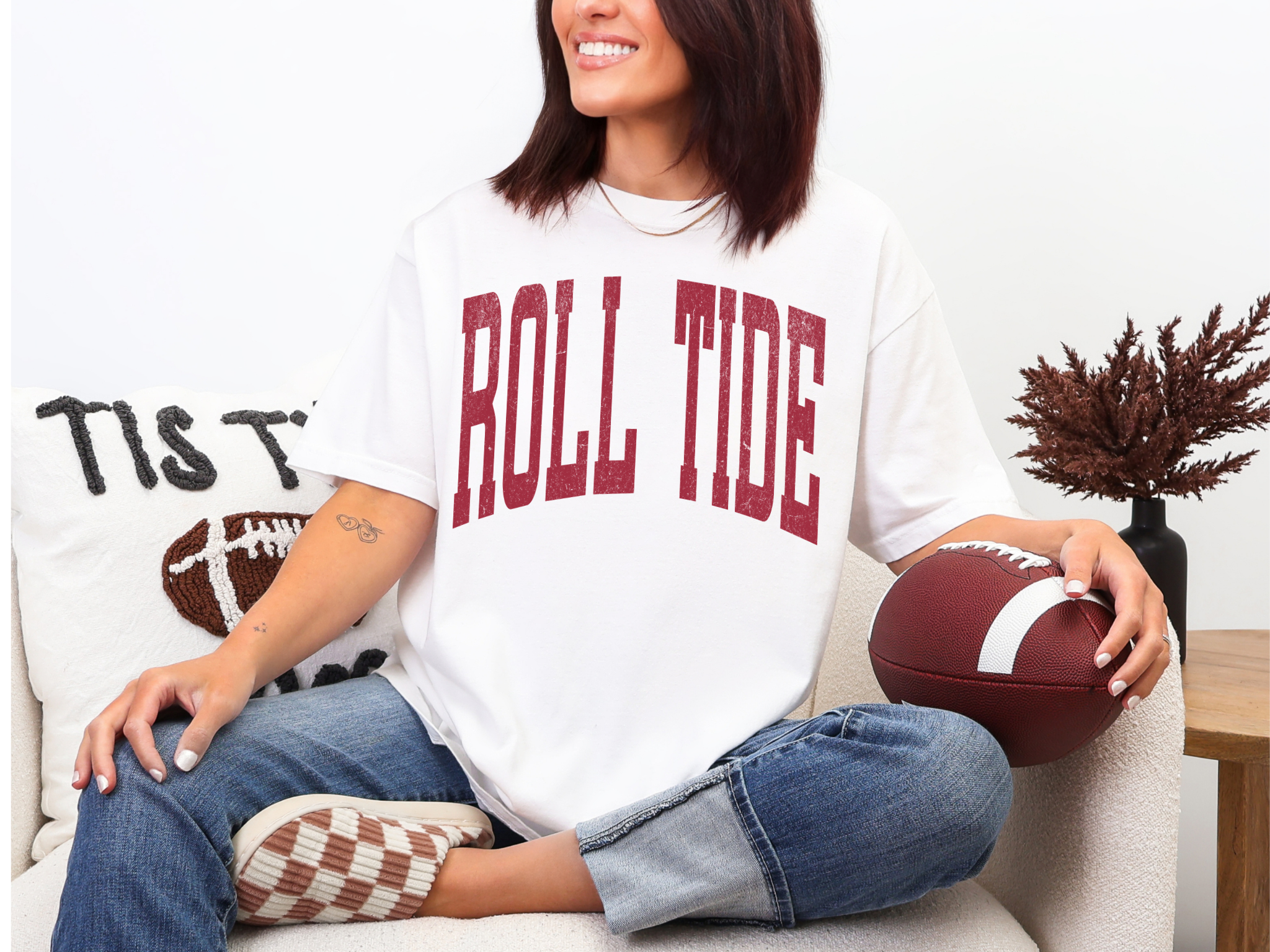 "Crimson" Roll Tide Comfort Colors T-Shirt