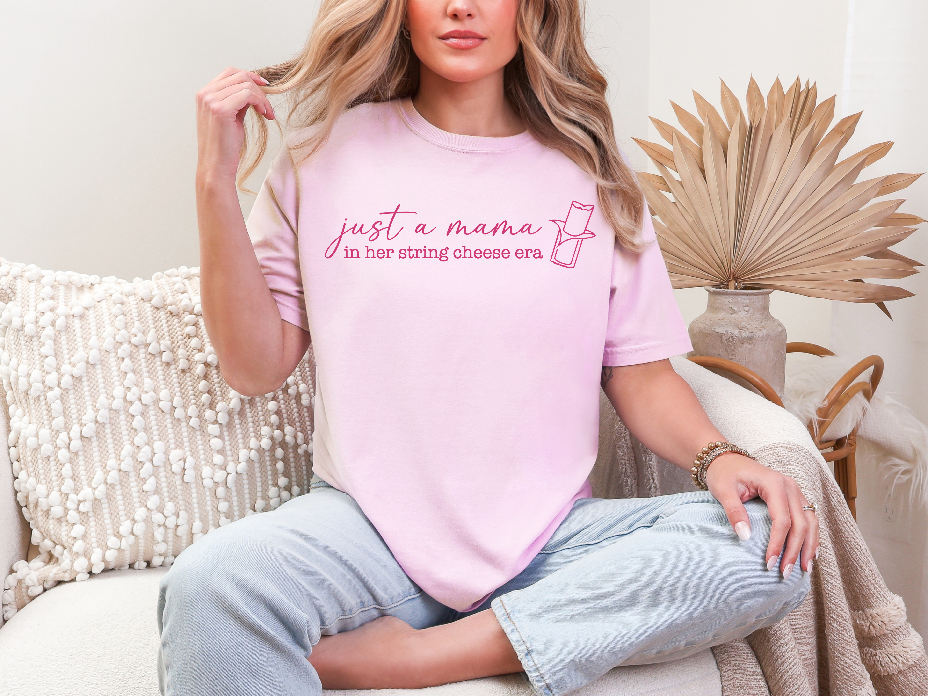 String Cheese Mama Era Comfort Colors T-Shirt