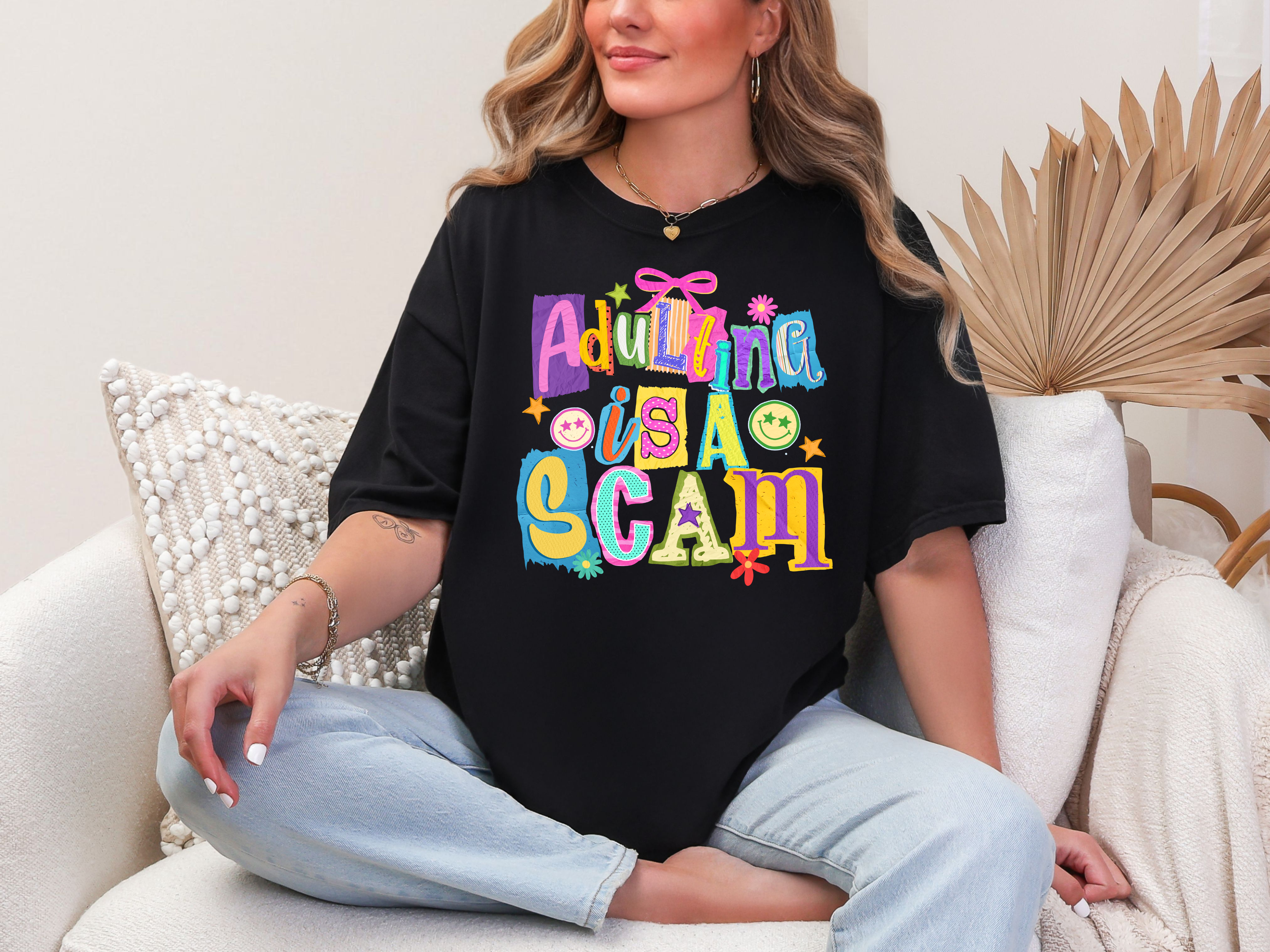 Adulting is a Scam Comfort Colors T-Shirt