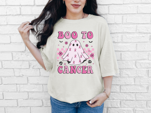 Boo to Cancer Comfort Colors T-Shirt