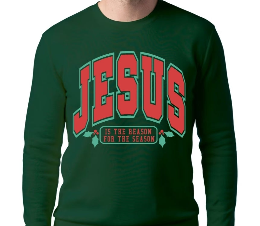 Adult Jesus is the Reason T-shirt or Sweatshirt