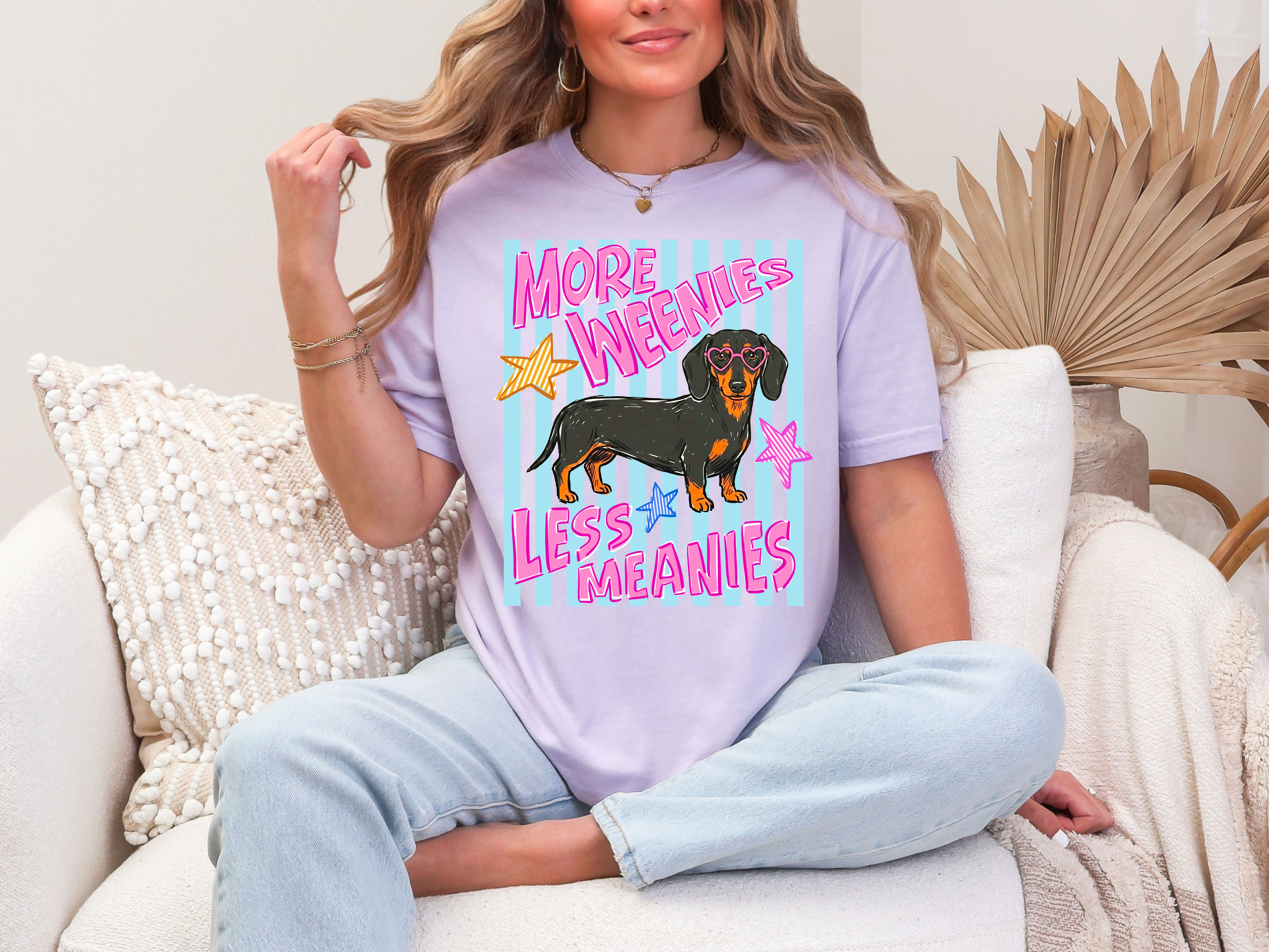 More Weenies Less Meanies Comfort Colors T-Shirt