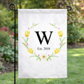 Tulip Inital Garden Flag