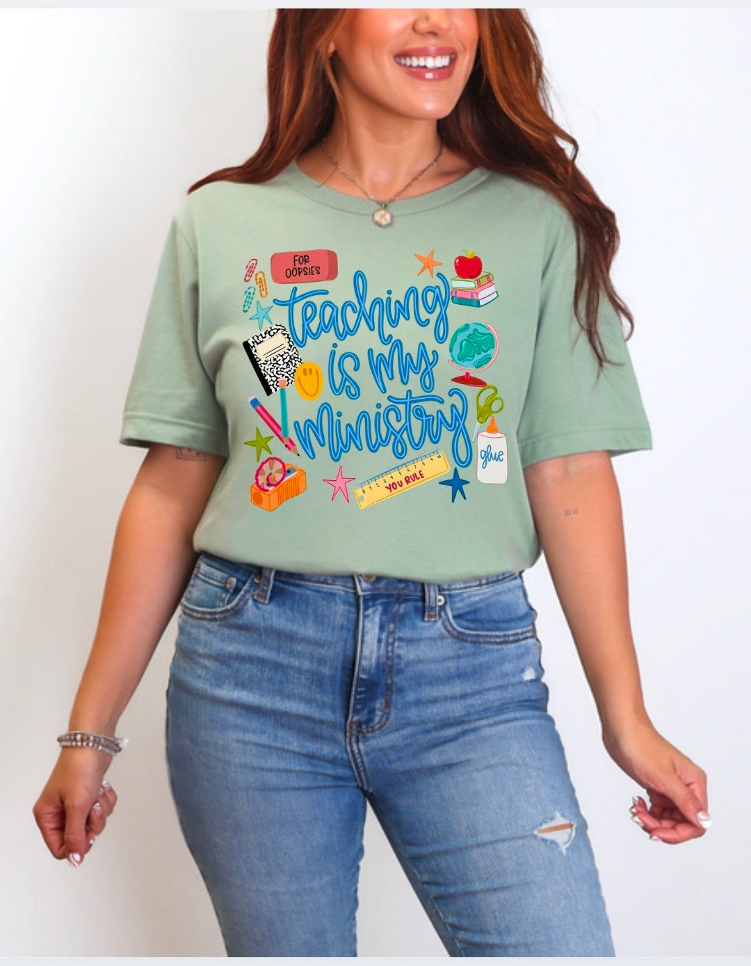 Teaching is My Ministry Comfort Colors T-Shirt