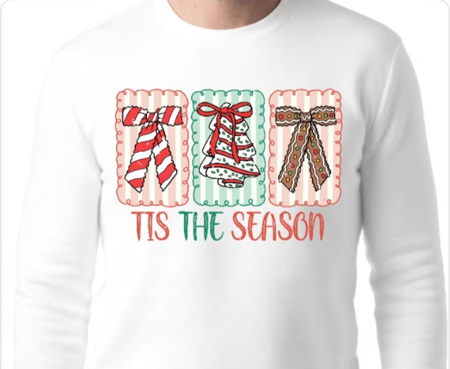Adult Tis' The Season T-shirt or Sweatshirt
