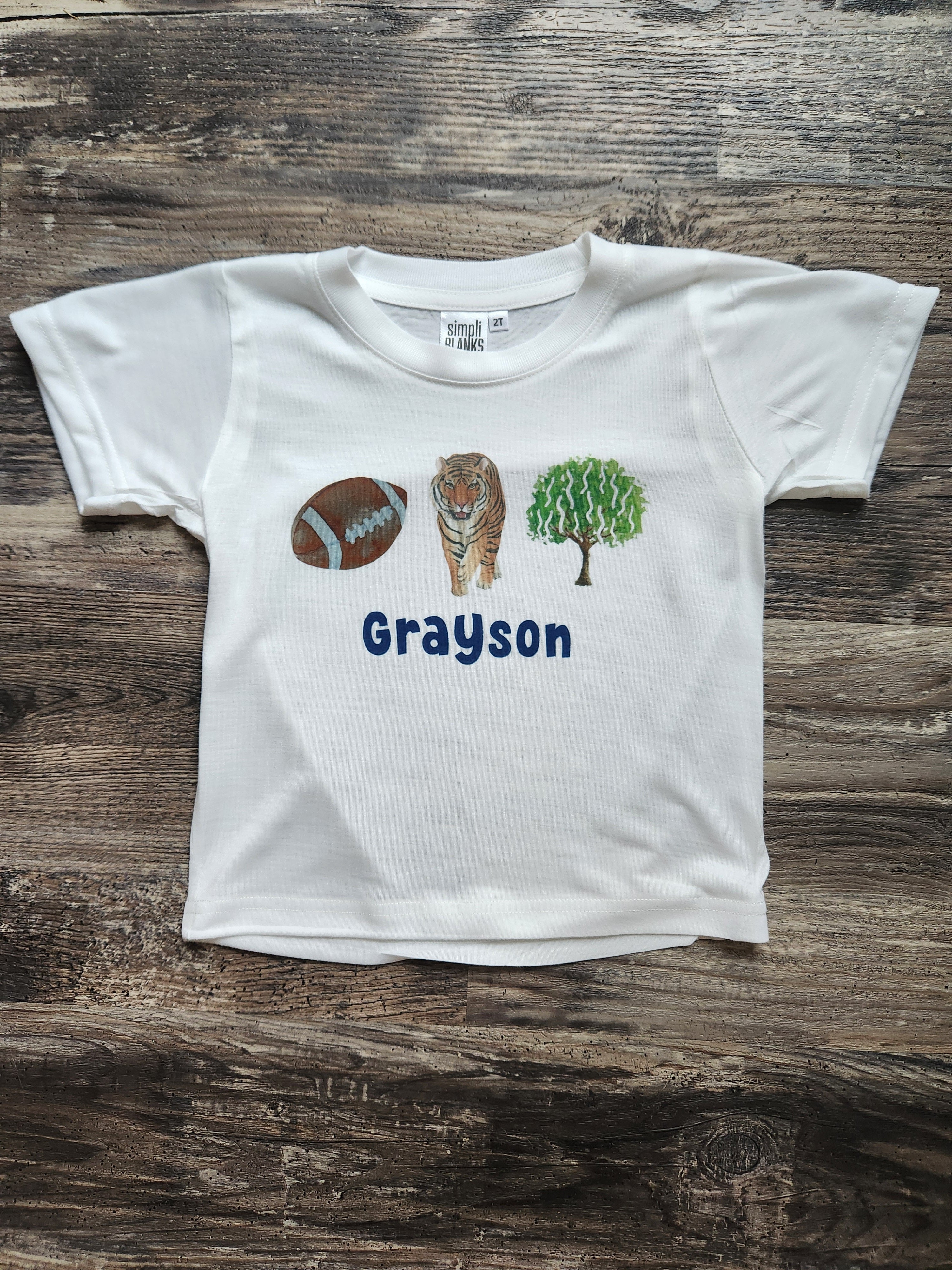 Boy Auburn Shirt